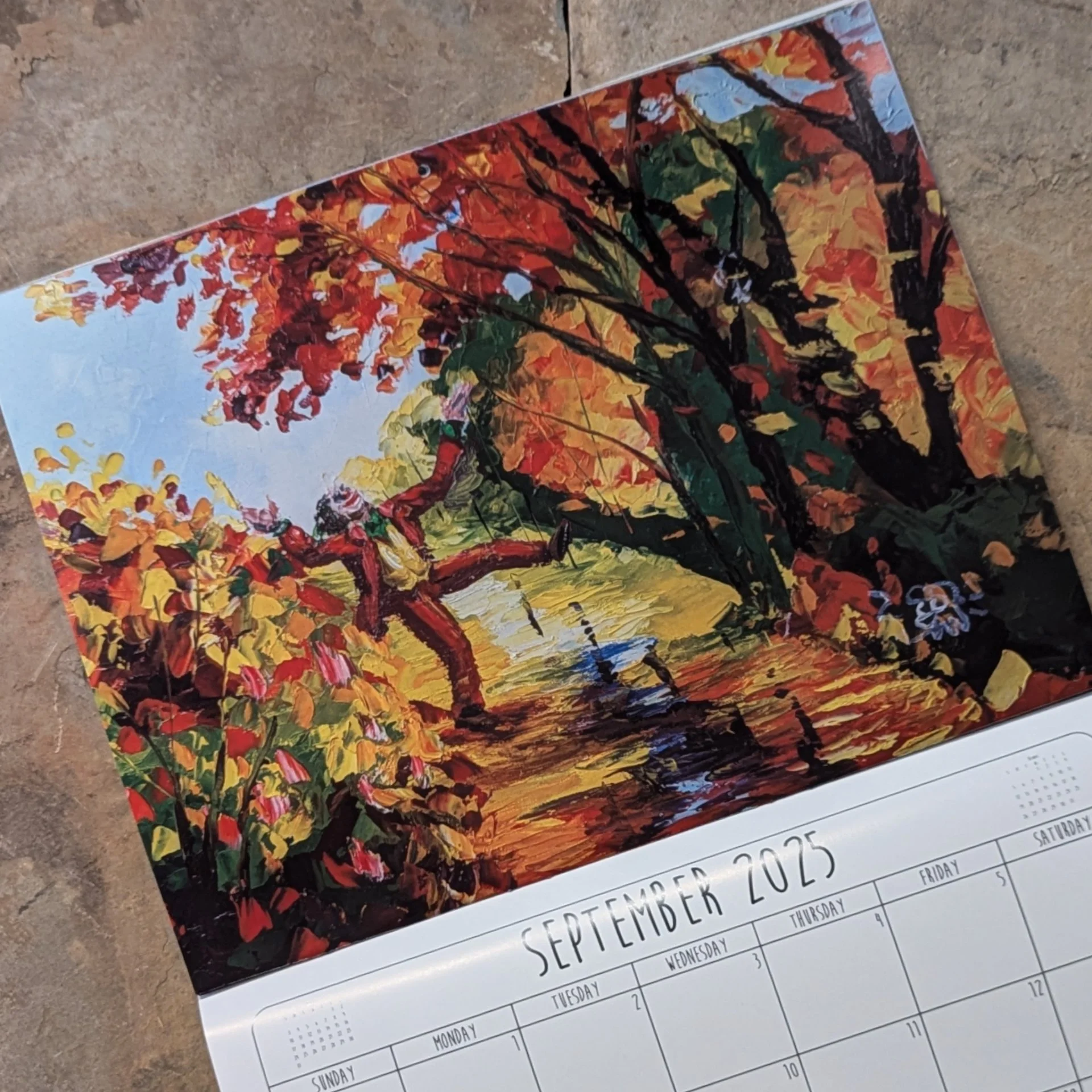 Signed 2025 DaveRuinsArt Calendar! — Arrowhead Vintage & Handmade